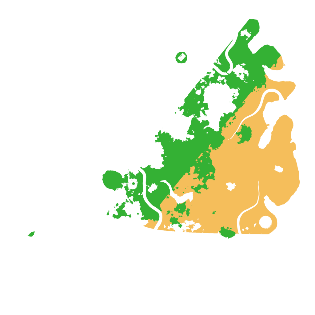 Biome Rust Map: Procedural Map, Size: 4500, Seed: 1353838685