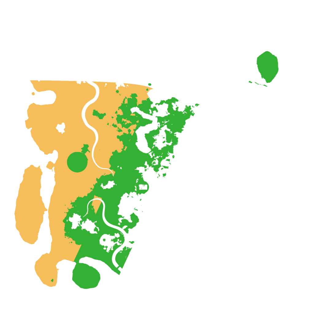 Biome Rust Map: Procedural Map, Size: 4050, Seed: 1219303424