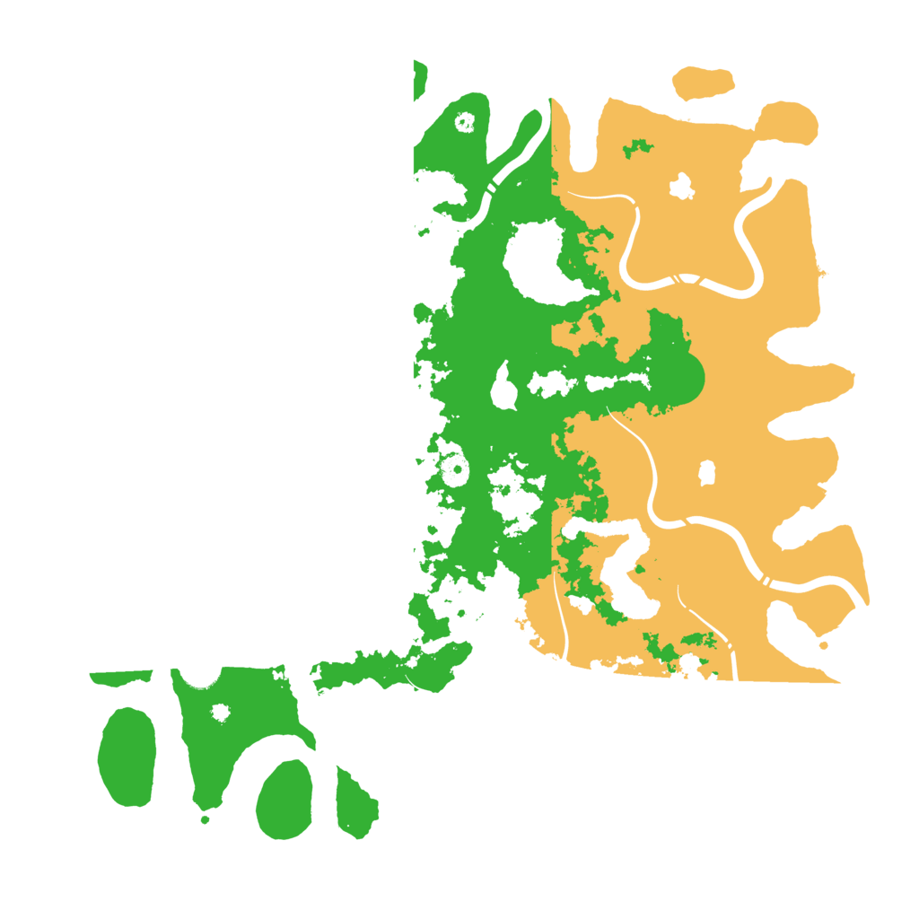 Biome Rust Map: Procedural Map, Size: 4500, Seed: 981252345