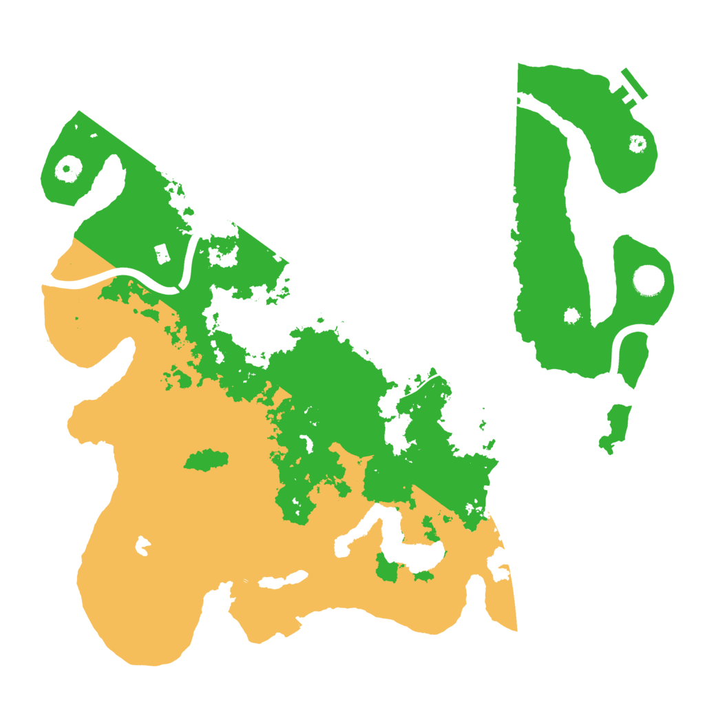 Biome Rust Map: Procedural Map, Size: 4000, Seed: 3271