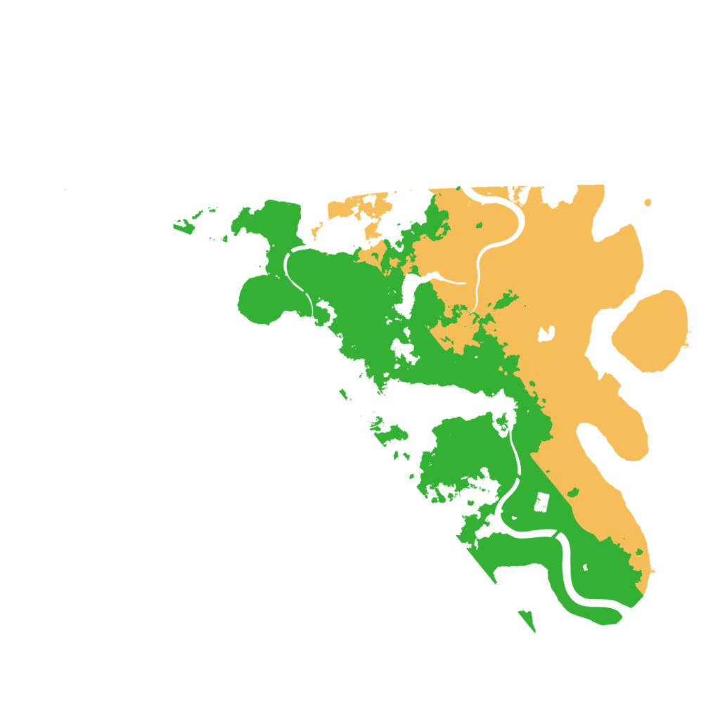 Biome Rust Map: Procedural Map, Size: 4000, Seed: 9324745