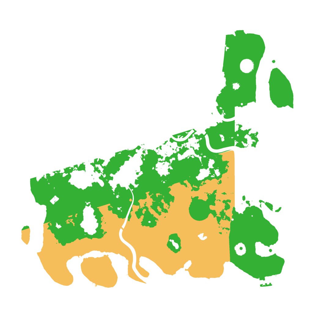 Biome Rust Map: Procedural Map, Size: 4000, Seed: 1669038995