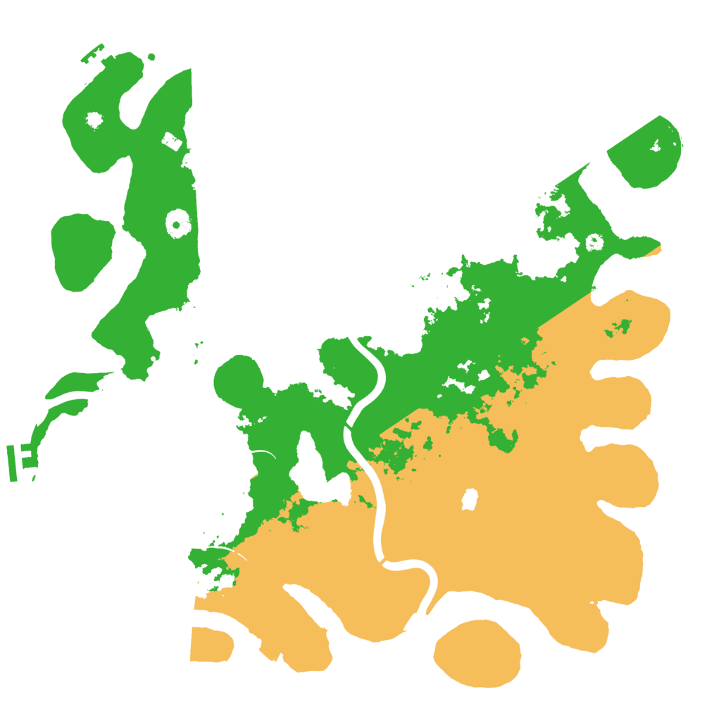 Biome Rust Map: Procedural Map, Size: 4000, Seed: 1886378199