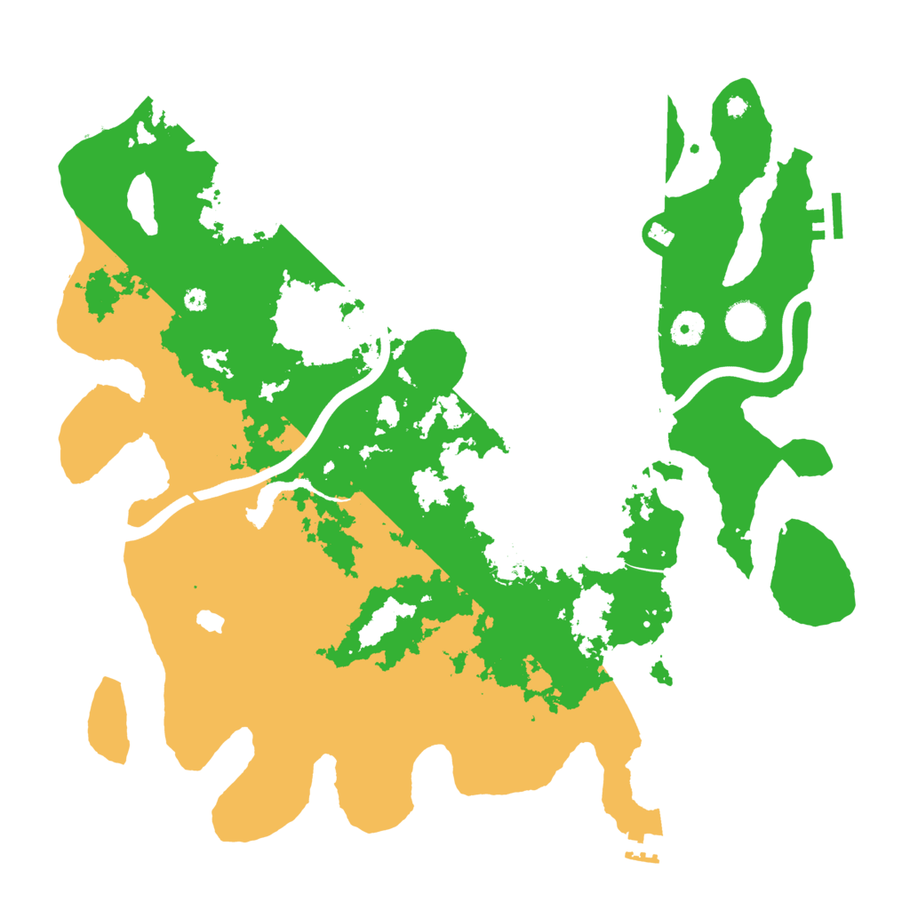 Biome Rust Map: Procedural Map, Size: 4000, Seed: 79654758