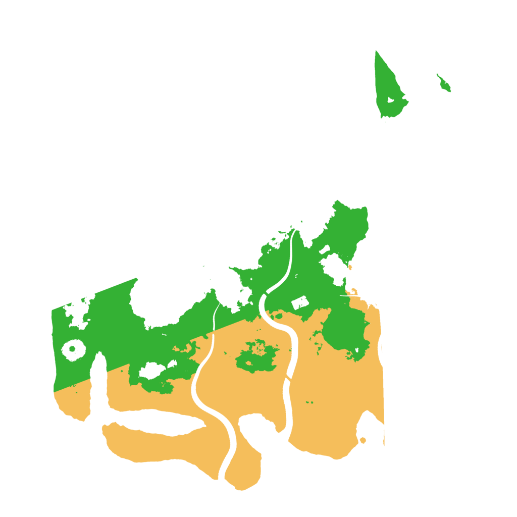 Biome Rust Map: Procedural Map, Size: 3500, Seed: 783769945