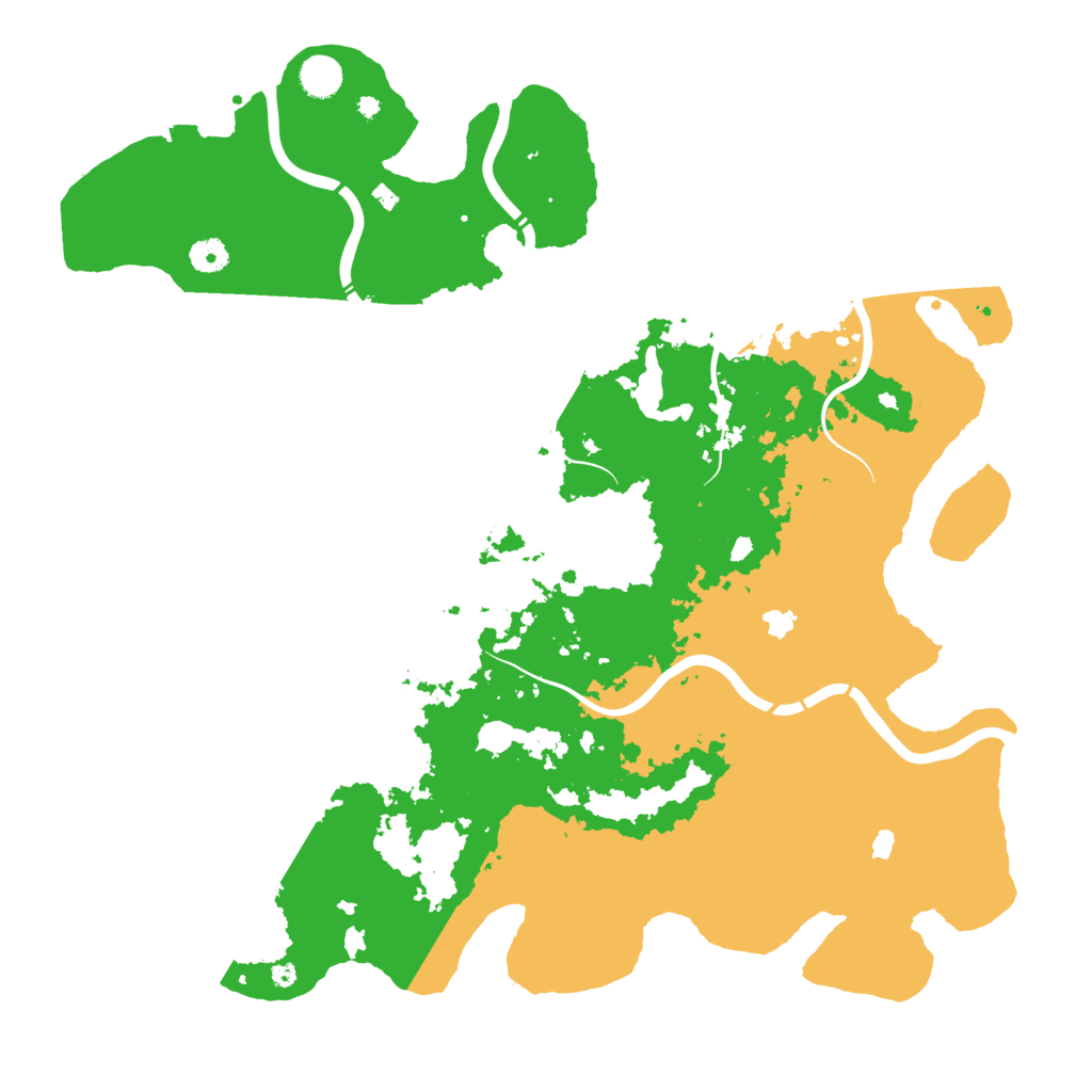 Biome Rust Map: Procedural Map, Size: 4500, Seed: 925913038