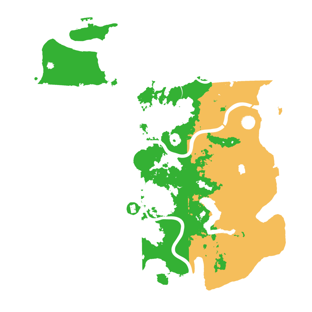 Biome Rust Map: Procedural Map, Size: 4000, Seed: 115262812