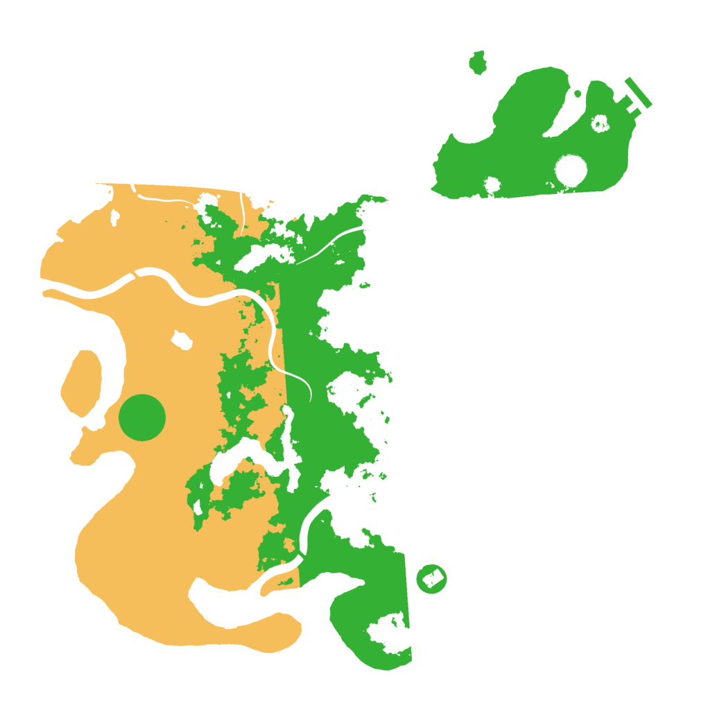 Biome Rust Map: Procedural Map, Size: 4000, Seed: 1015206881
