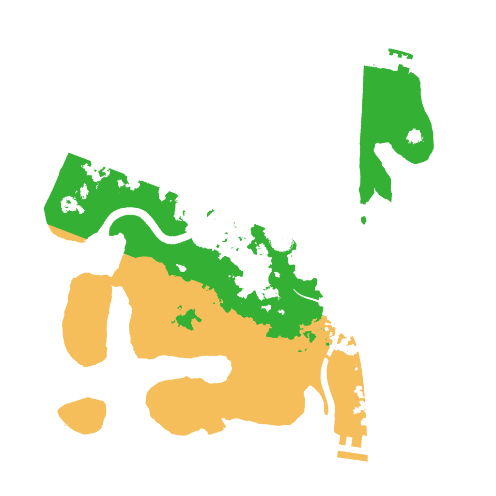 Biome Rust Map: Procedural Map, Size: 3000, Seed: 1668698039