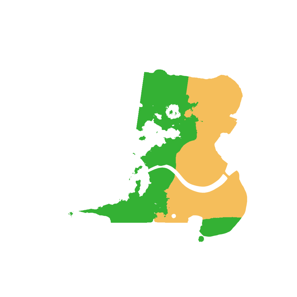 Biome Rust Map: Procedural Map, Size: 2048, Seed: 7085002