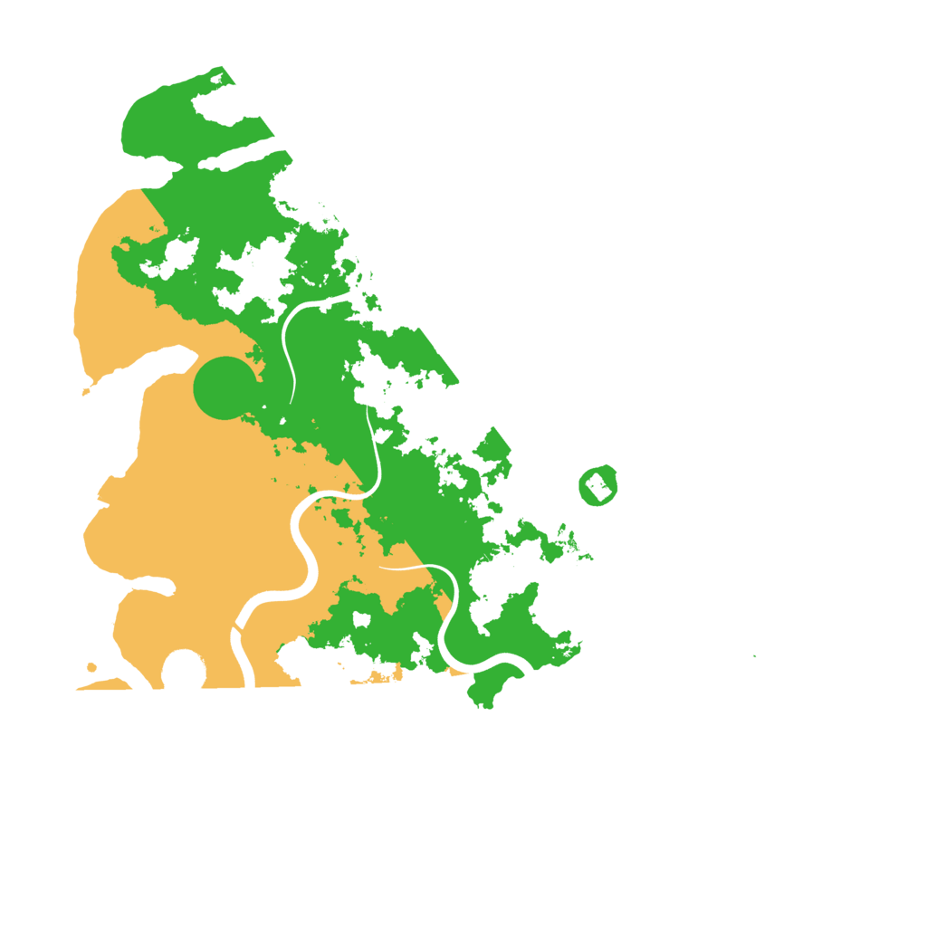 Biome Rust Map: Procedural Map, Size: 3900, Seed: 1510868242