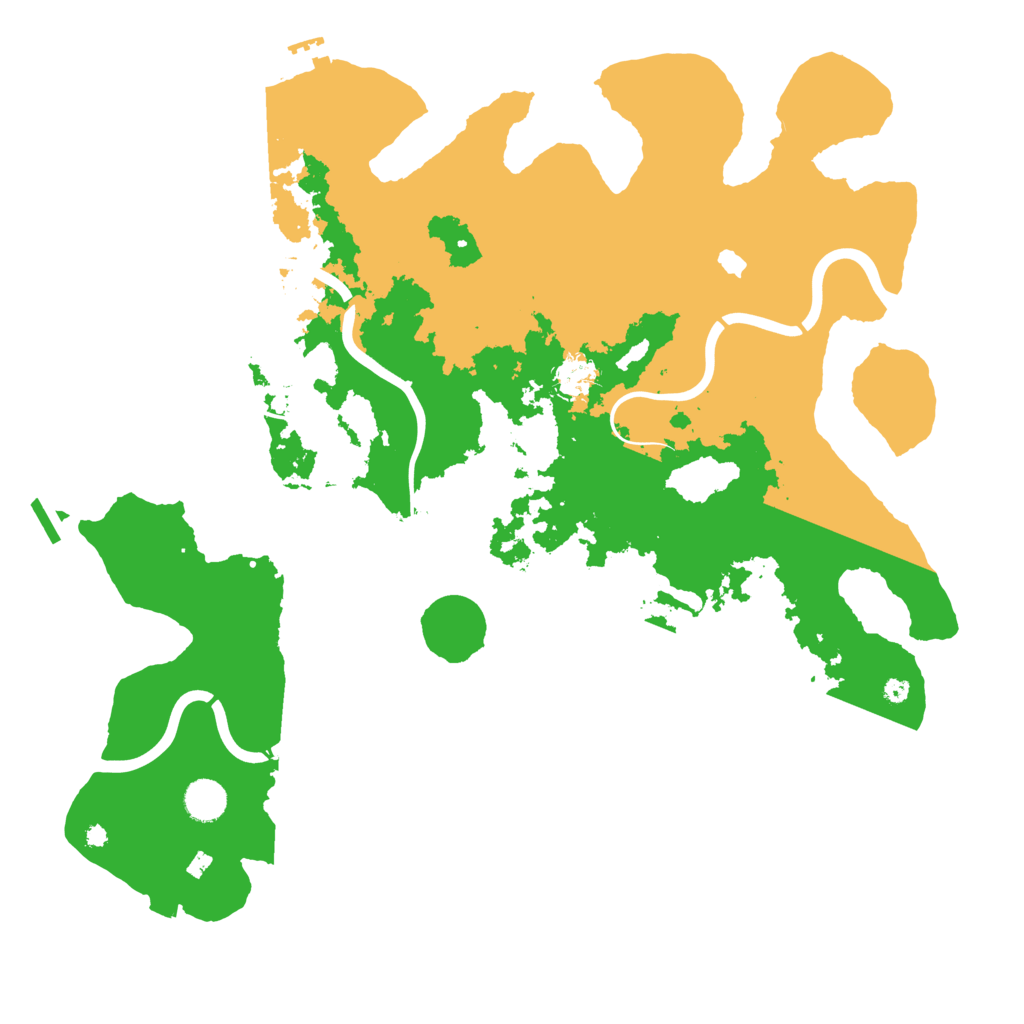 Biome Rust Map: Procedural Map, Size: 4250, Seed: 985650553
