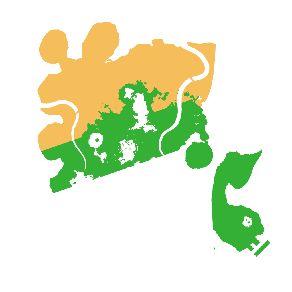 Biome Rust Map: Procedural Map, Size: 3000, Seed: 1739873669