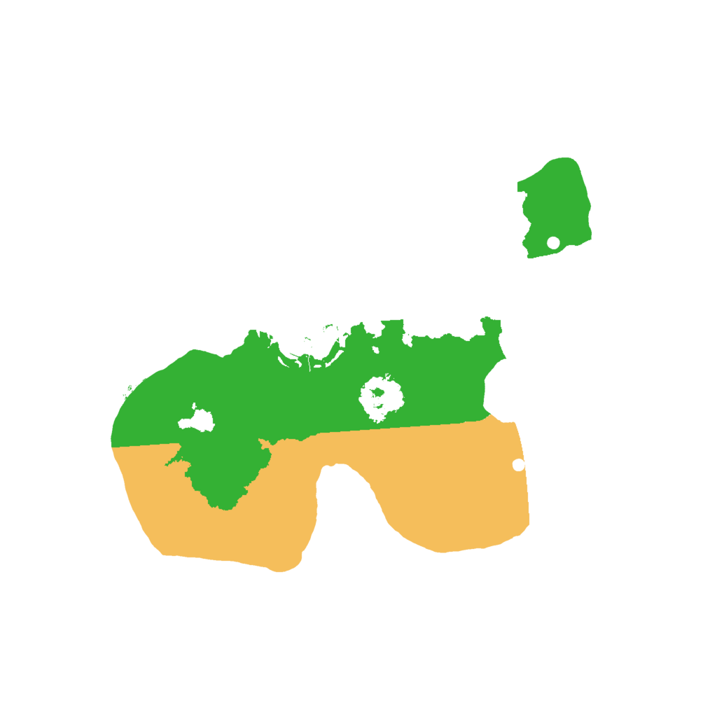 Biome Rust Map: Procedural Map, Size: 1700, Seed: 989250129