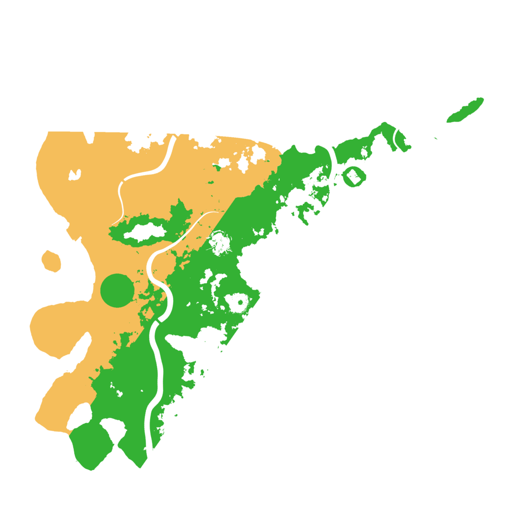 Biome Rust Map: Procedural Map, Size: 4000, Seed: 150083
