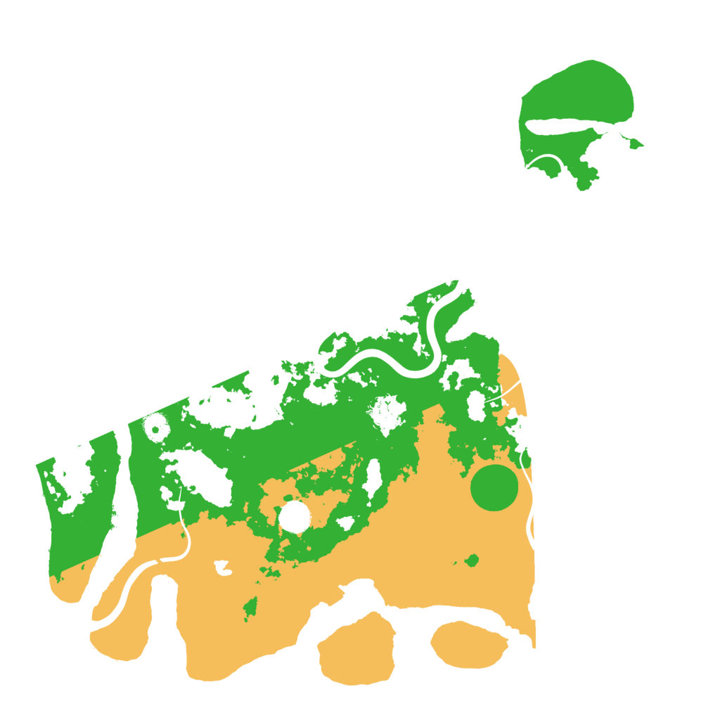 Biome Rust Map: Procedural Map, Size: 4096, Seed: 308346