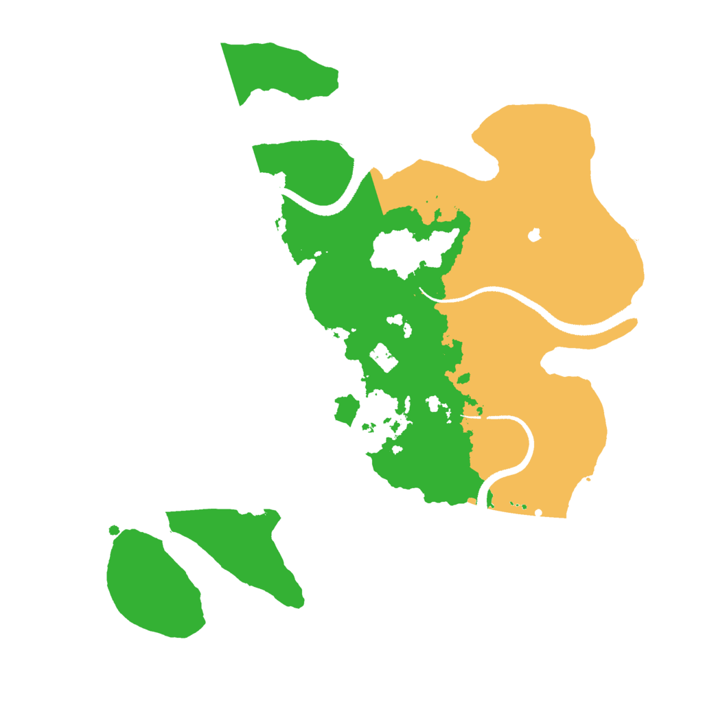 Biome Rust Map: Procedural Map, Size: 2750, Seed: 506801747