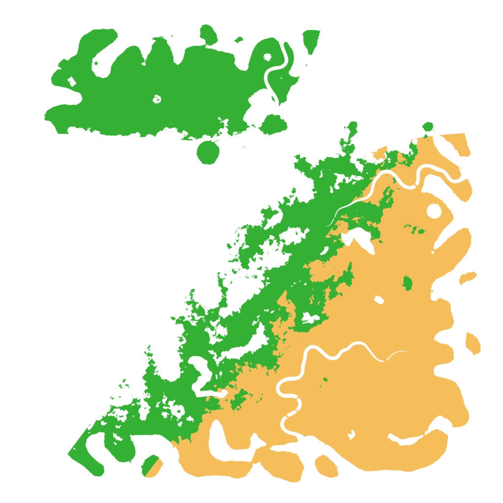 Biome Rust Map: Procedural Map, Size: 6000, Seed: 285563