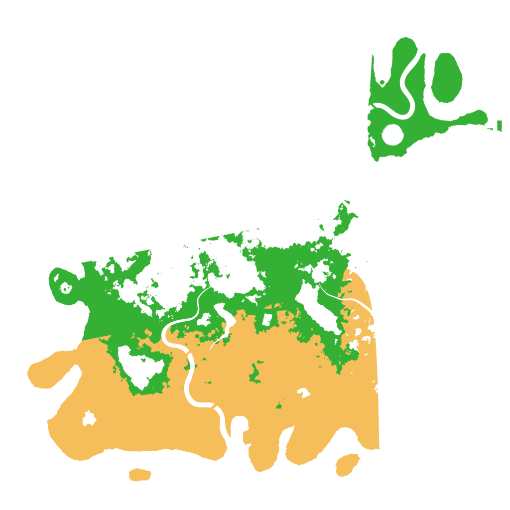 Biome Rust Map: Procedural Map, Size: 4500, Seed: 1786347821