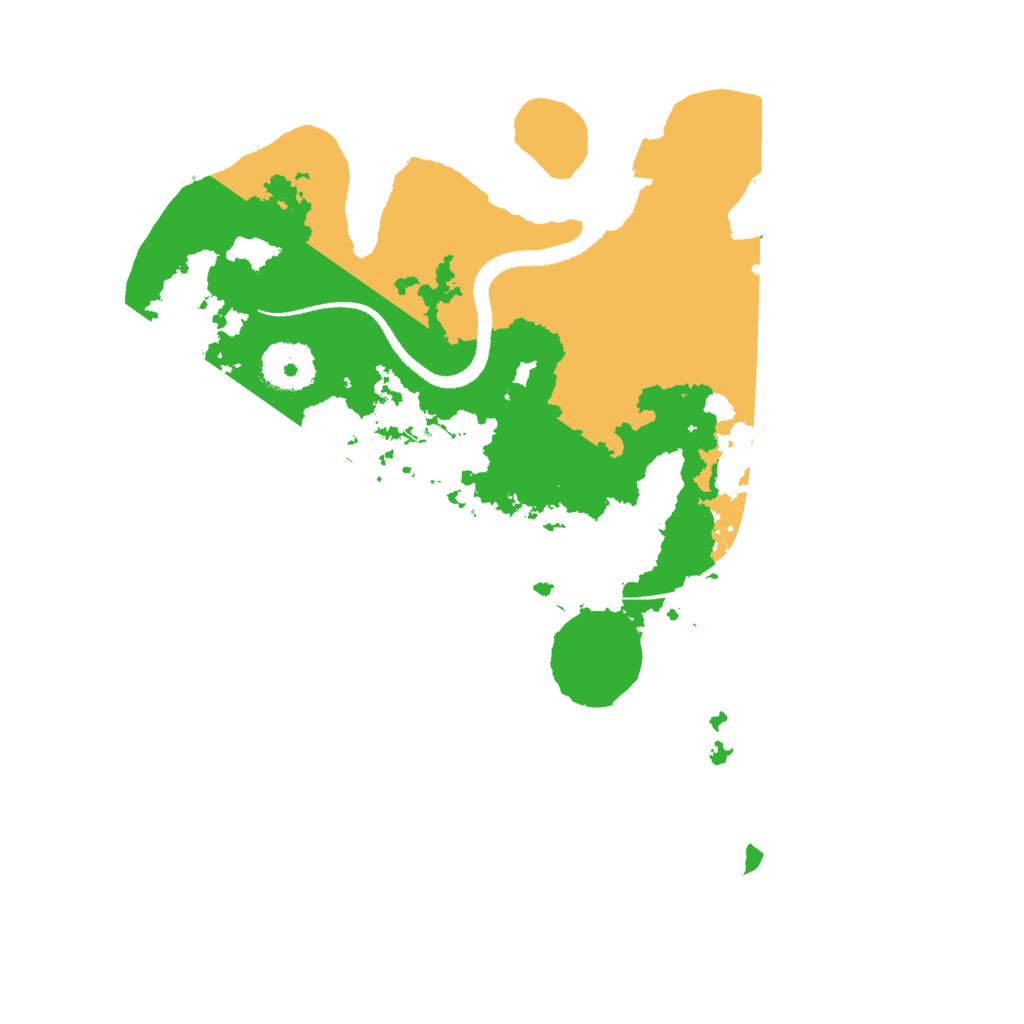 Biome Rust Map: Procedural Map, Size: 3000, Seed: 693088