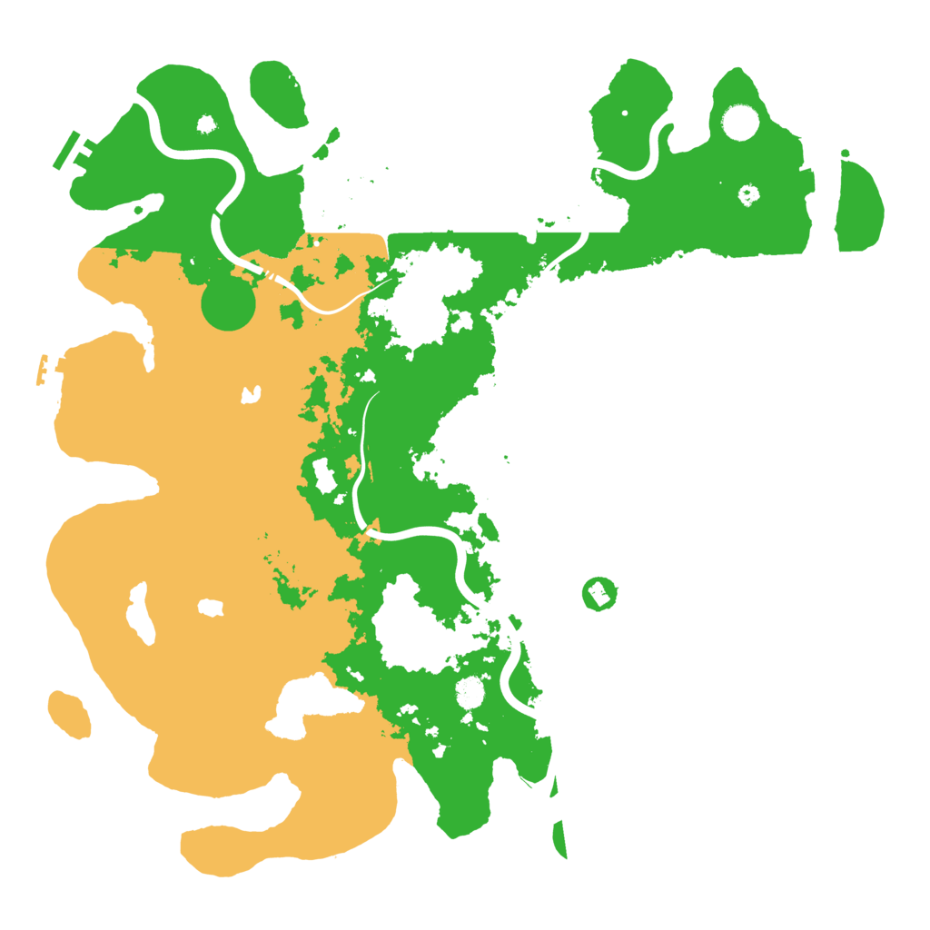 Biome Rust Map: Procedural Map, Size: 4500, Seed: 1069991952