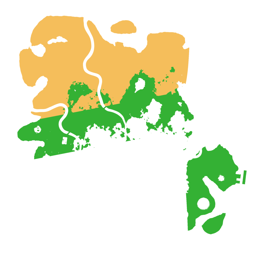 Biome Rust Map: Procedural Map, Size: 3750, Seed: 192374801