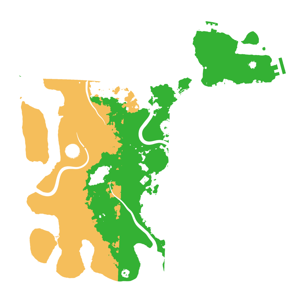 Biome Rust Map: Procedural Map, Size: 3750, Seed: 1182524694