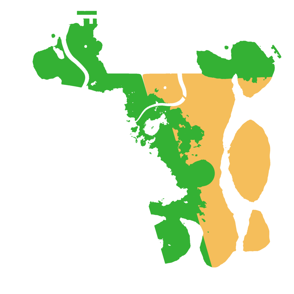 Biome Rust Map: Procedural Map, Size: 3000, Seed: 201922877