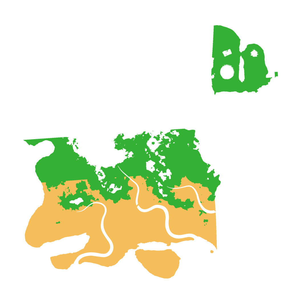 Biome Rust Map: Procedural Map, Size: 3750, Seed: 636995750