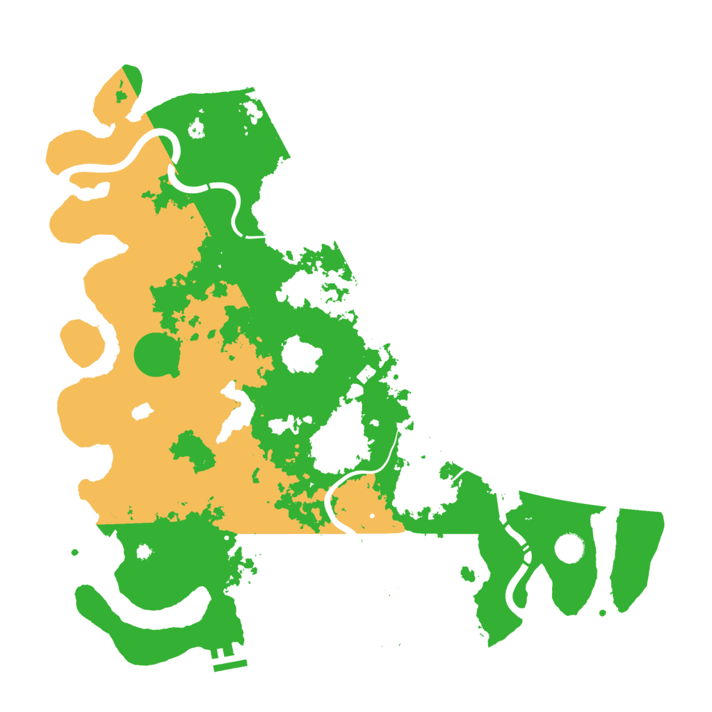 Biome Rust Map: Procedural Map, Size: 4250, Seed: 12684