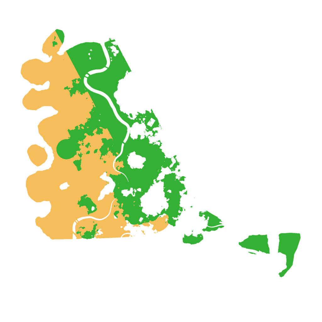 Biome Rust Map: Procedural Map, Size: 4250, Seed: 12684