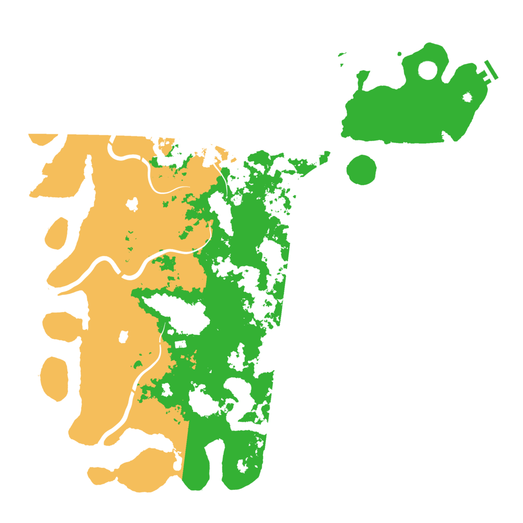 Biome Rust Map: Procedural Map, Size: 5000, Seed: 642317979
