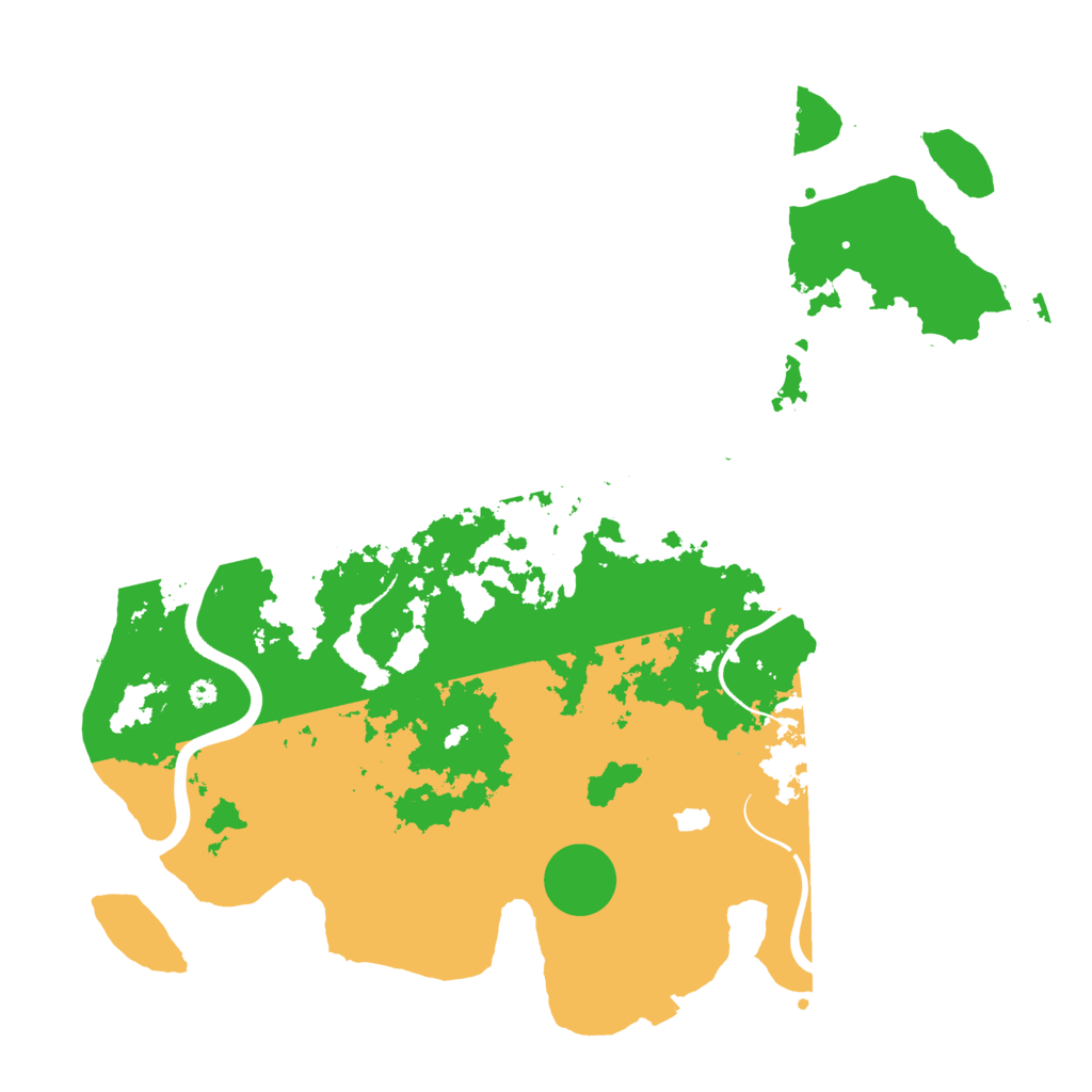 Biome Rust Map: Procedural Map, Size: 4000, Seed: 4269