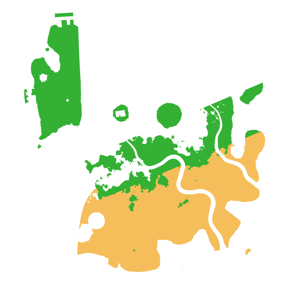 Biome Rust Map: Procedural Map, Size: 3250, Seed: 785131512
