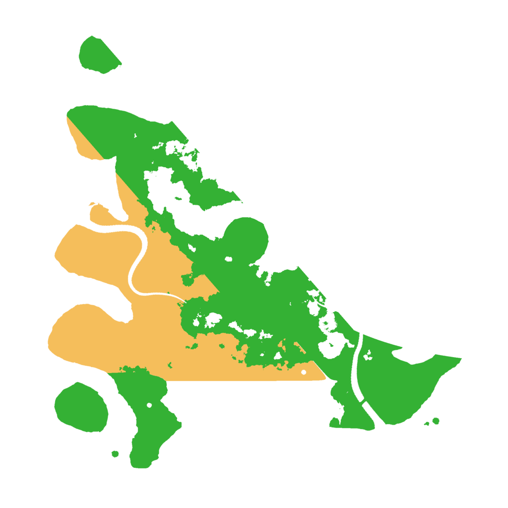 Biome Rust Map: Procedural Map, Size: 3000, Seed: 2519736