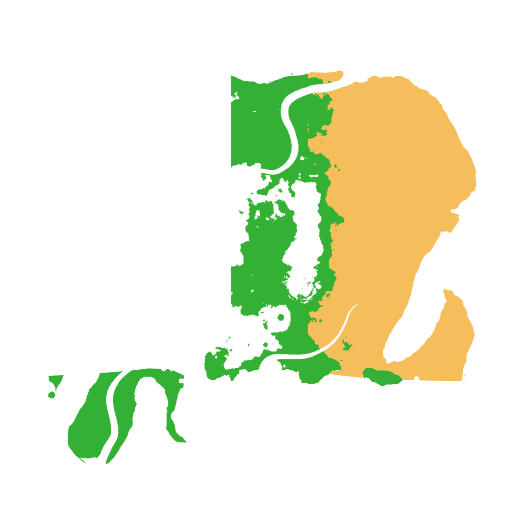 Biome Rust Map: Procedural Map, Size: 3000, Seed: 2028094695