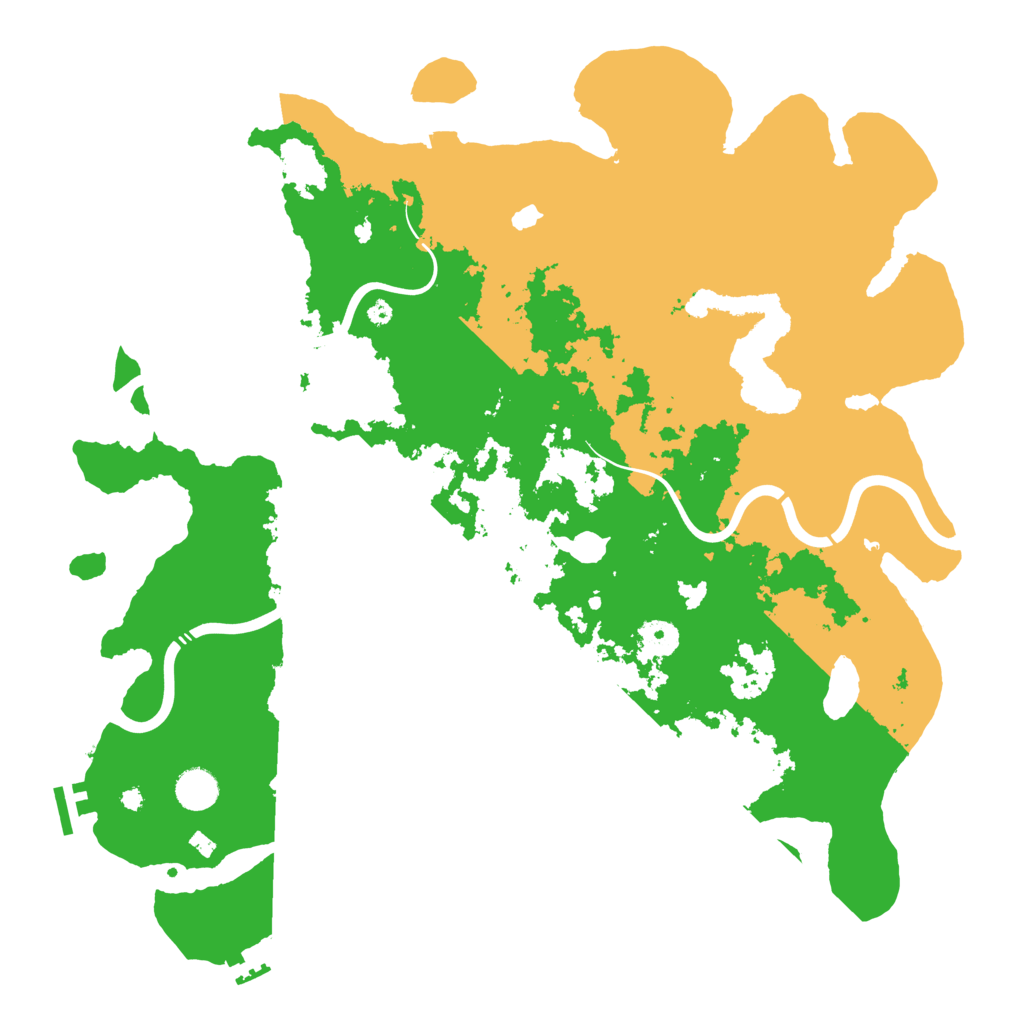 Biome Rust Map: Procedural Map, Size: 4250, Seed: 633380670