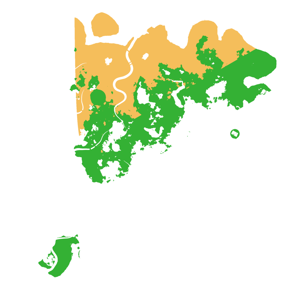 Biome Rust Map: Procedural Map, Size: 5000, Seed: 579722364