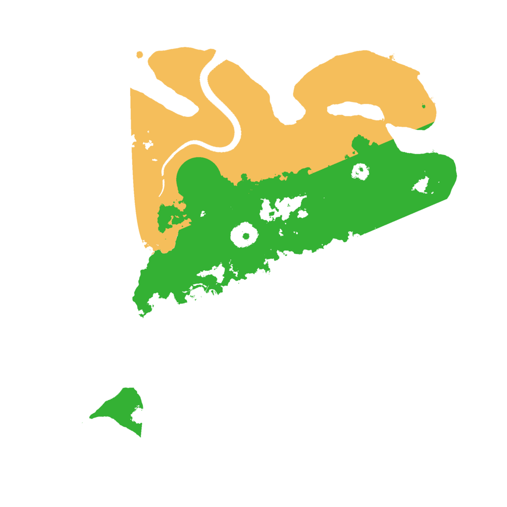 Biome Rust Map: Procedural Map, Size: 3000, Seed: 725272857