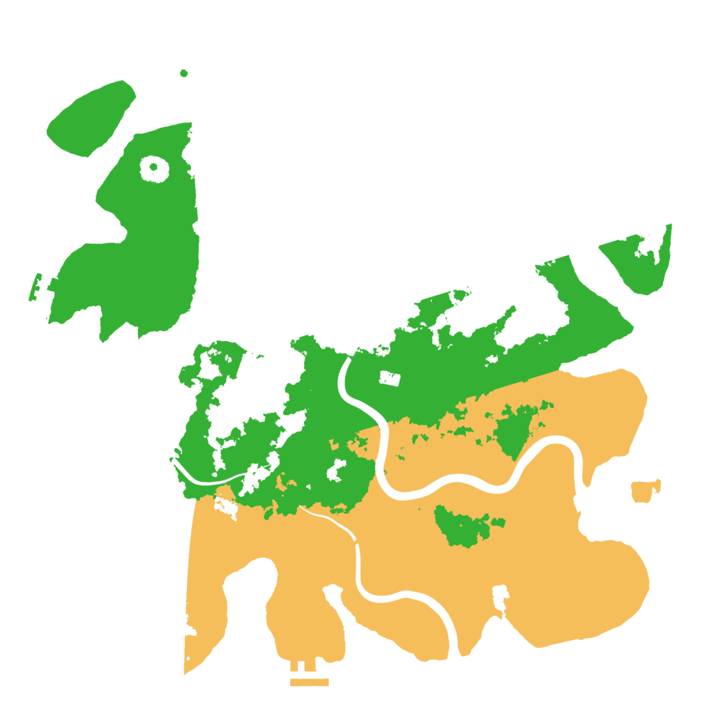 Biome Rust Map: Procedural Map, Size: 3750, Seed: 2011962955