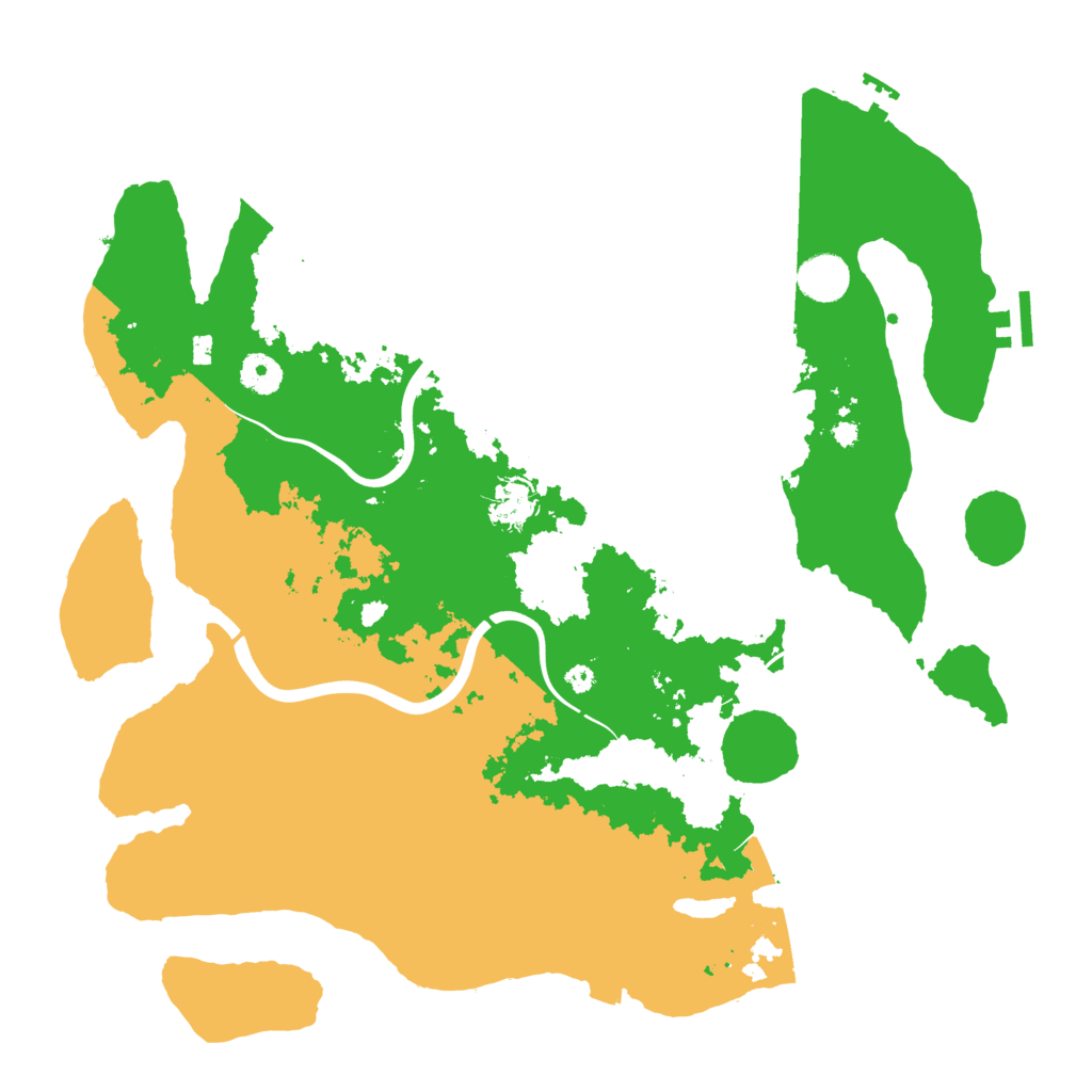 Biome Rust Map: Procedural Map, Size: 3980, Seed: 220919520