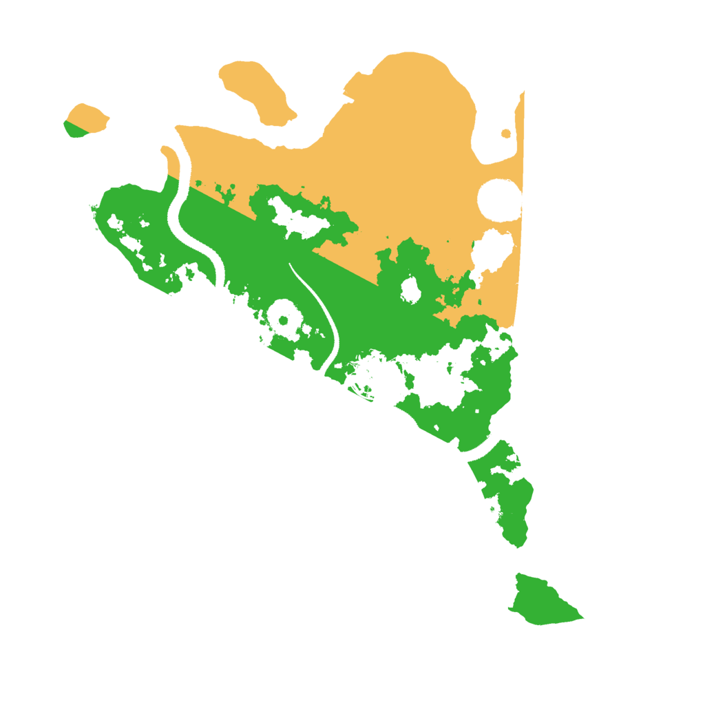 Biome Rust Map: Procedural Map, Size: 3000, Seed: 4028
