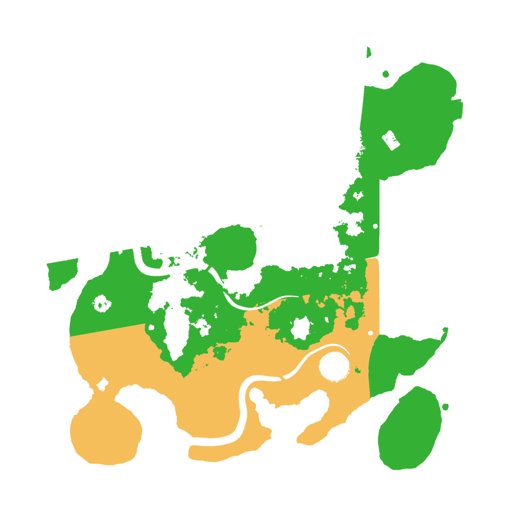 Biome Rust Map: Procedural Map, Size: 3000, Seed: 8474