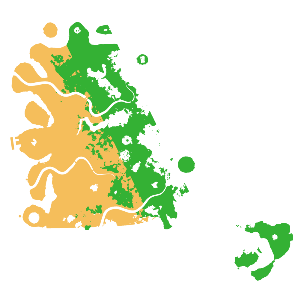 Biome Rust Map: Procedural Map, Size: 5000, Seed: 2039614872