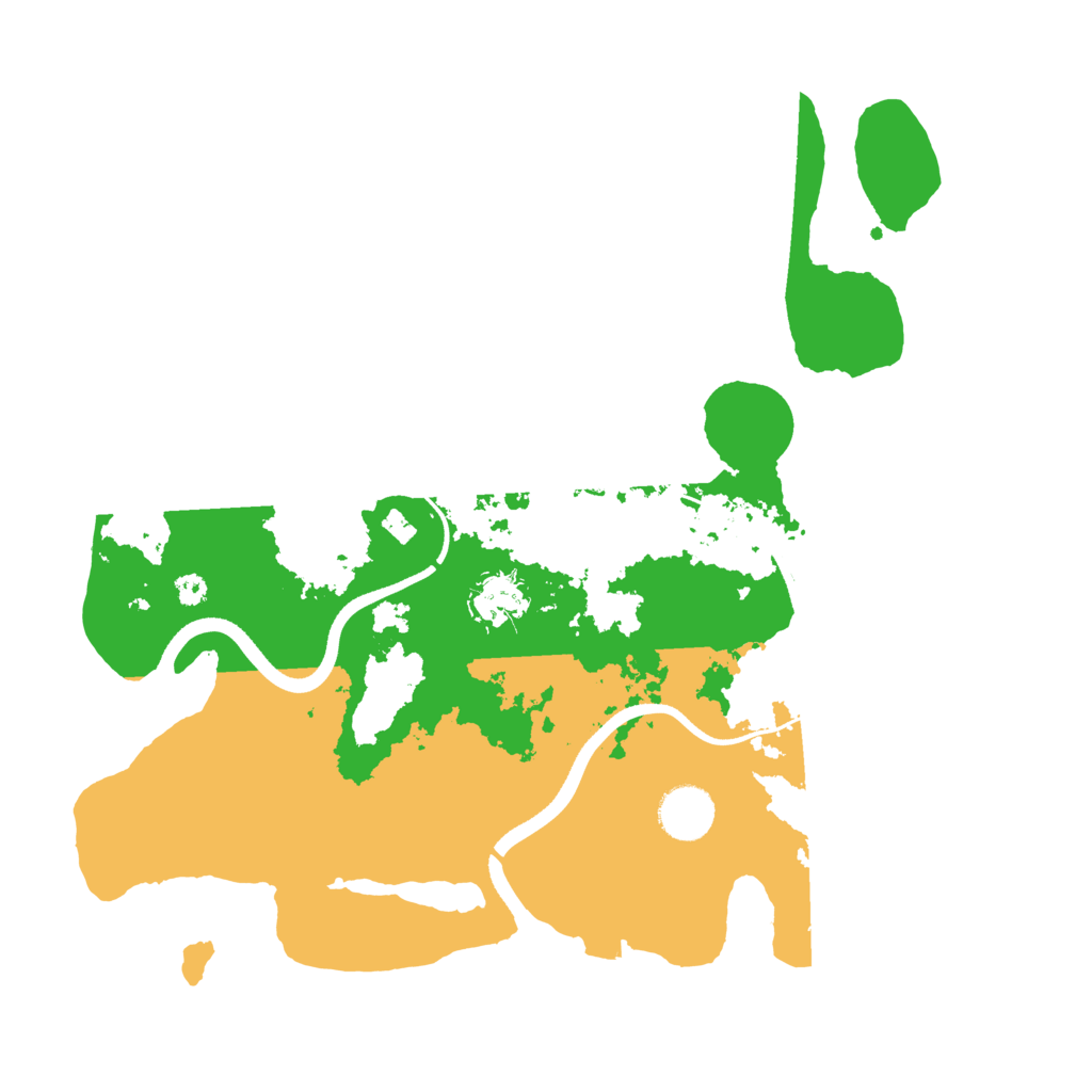 Biome Rust Map: Procedural Map, Size: 3500, Seed: 769823908