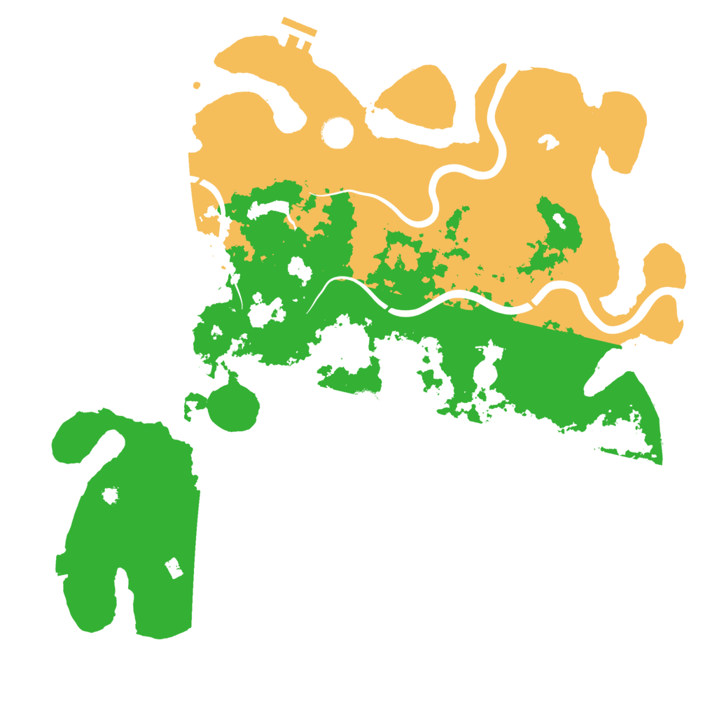 Biome Rust Map: Procedural Map, Size: 4000, Seed: 354173451