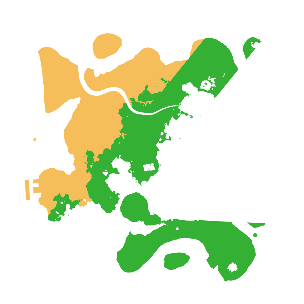 Biome Rust Map: Procedural Map, Size: 3000, Seed: 1571851656