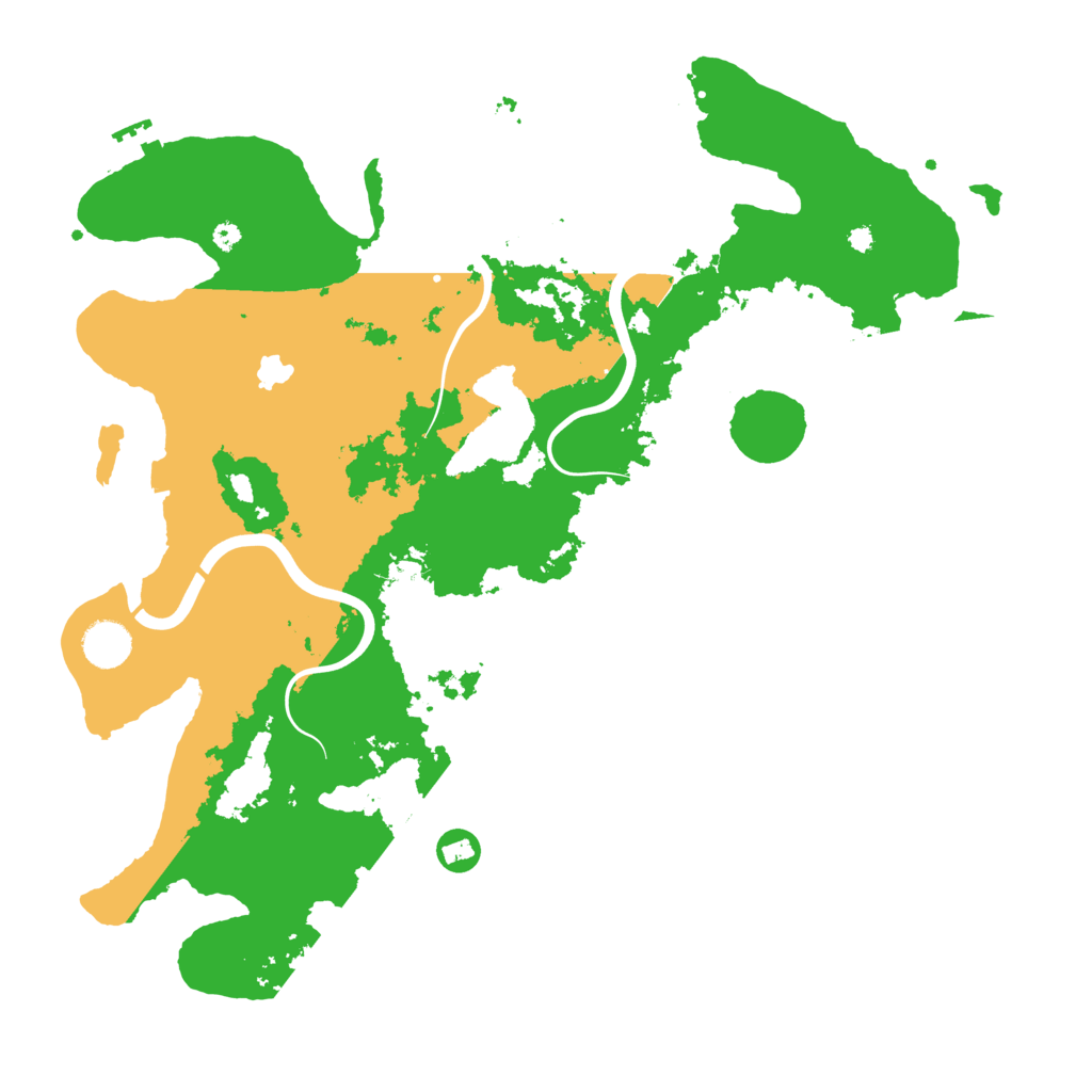Biome Rust Map: Procedural Map, Size: 4000, Seed: 1654427946