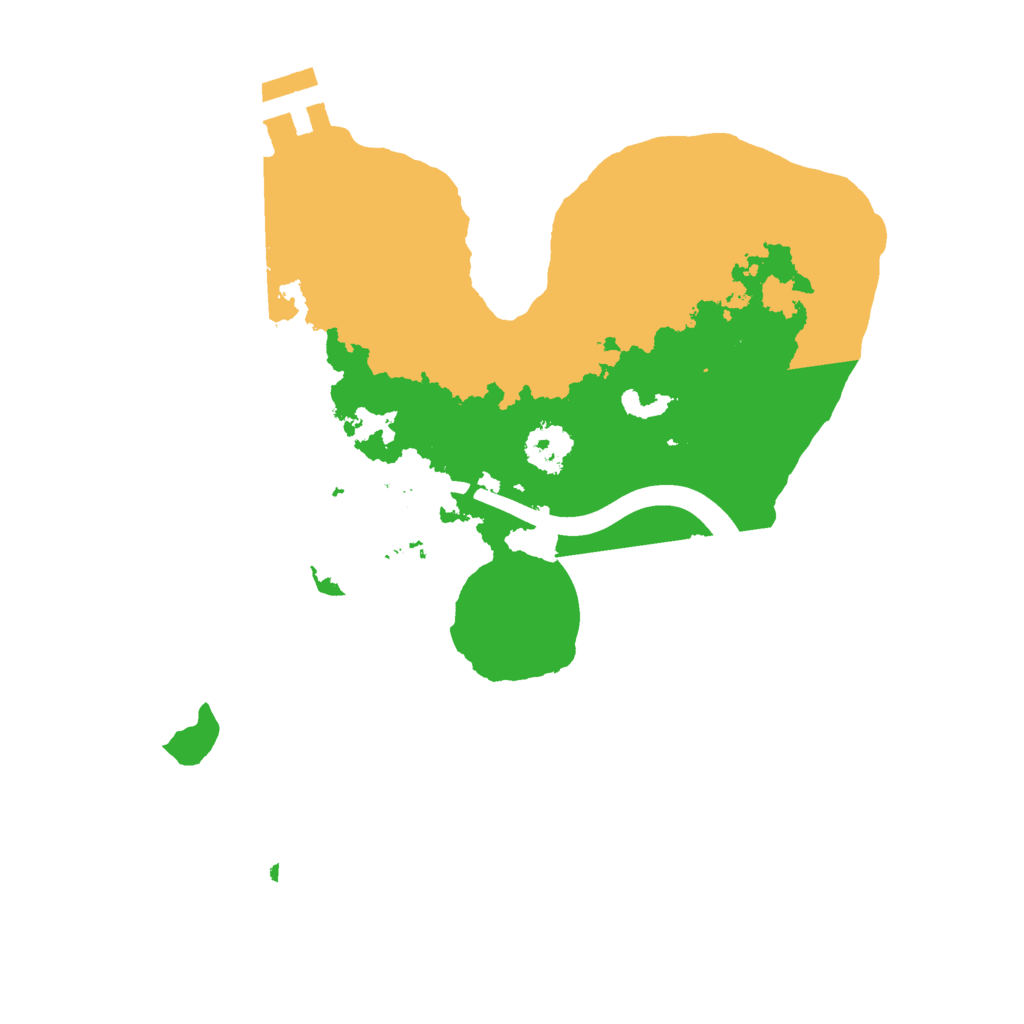 Biome Rust Map: Procedural Map, Size: 2201, Seed: 50000