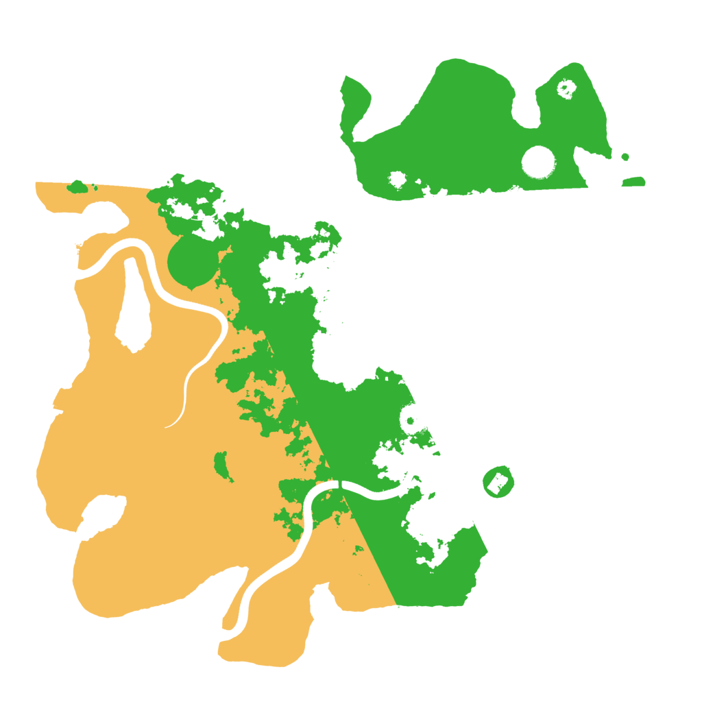 Biome Rust Map: Procedural Map, Size: 3750, Seed: 561714375